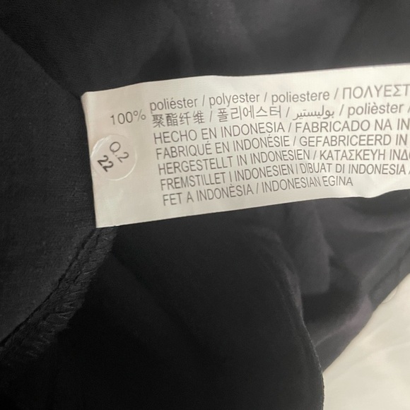 NWOT Zara belted wide leg jumpsuit in black. Size Large - Picture 11 of 12